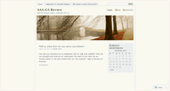 Desktop Screenshot of aaaga.wordpress.com