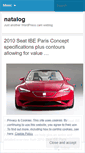 Mobile Screenshot of natalog.wordpress.com