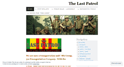 Desktop Screenshot of lastpatrol.wordpress.com