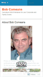 Mobile Screenshot of bobcomeans.wordpress.com