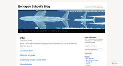 Desktop Screenshot of behappyschool.wordpress.com