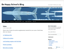 Tablet Screenshot of behappyschool.wordpress.com