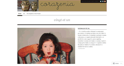 Desktop Screenshot of corazenia.wordpress.com