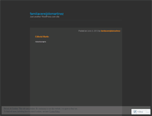 Tablet Screenshot of familiacereijidomartinez.wordpress.com