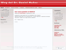 Tablet Screenshot of drdanielm.wordpress.com