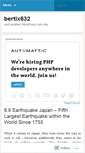 Mobile Screenshot of bertix632.wordpress.com