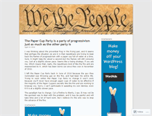 Tablet Screenshot of conservativeinca.wordpress.com