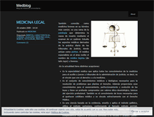Tablet Screenshot of medblog09.wordpress.com
