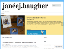 Tablet Screenshot of janeejbaugher.wordpress.com