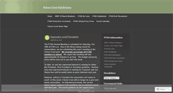 Desktop Screenshot of fcha.wordpress.com