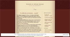 Desktop Screenshot of nozzesposi.wordpress.com