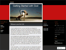 Tablet Screenshot of connectingwithgod.wordpress.com