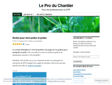 Tablet Screenshot of btpchantier.wordpress.com