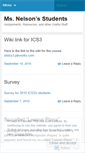 Mobile Screenshot of msnelson.wordpress.com