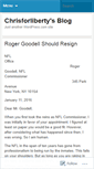 Mobile Screenshot of chrisforliberty.wordpress.com