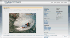Desktop Screenshot of bodyboardcantabria.wordpress.com