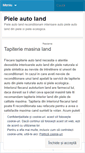 Mobile Screenshot of pieleautoland.wordpress.com.pieleautoland.wordpress.com