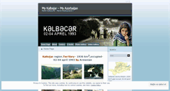 Desktop Screenshot of mykalbajar.wordpress.com