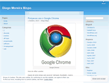 Tablet Screenshot of diogobispo.wordpress.com