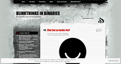 Desktop Screenshot of blinkthinks.wordpress.com