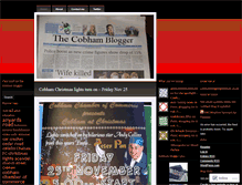 Tablet Screenshot of cobhamblogger.wordpress.com