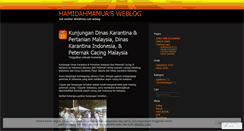 Desktop Screenshot of hamidahmamur.wordpress.com