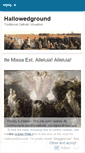 Mobile Screenshot of hallowedground.wordpress.com