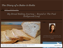 Tablet Screenshot of diaryofabakeaholic.wordpress.com