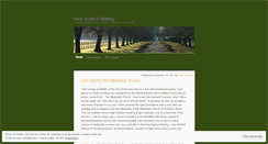 Desktop Screenshot of peteveysie.wordpress.com
