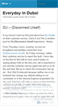 Mobile Screenshot of everydayindubai.wordpress.com