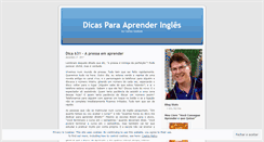 Desktop Screenshot of dicasingles.wordpress.com