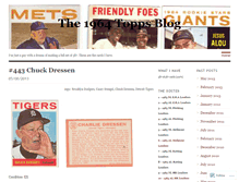 Tablet Screenshot of 1964topps.wordpress.com