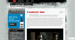 Desktop Screenshot of completelyoriginal.wordpress.com