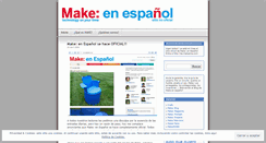 Desktop Screenshot of makeenespanol.wordpress.com