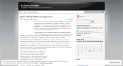 Desktop Screenshot of lastranamalattia.wordpress.com