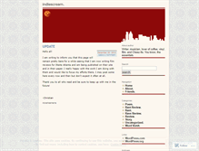 Tablet Screenshot of indiescream.wordpress.com