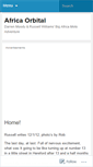 Mobile Screenshot of africaorbital.wordpress.com