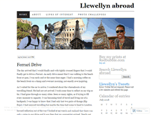 Tablet Screenshot of llewellyncass.wordpress.com