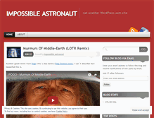 Tablet Screenshot of impossibleastronaut.wordpress.com