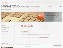 Tablet Screenshot of mediastudio.wordpress.com