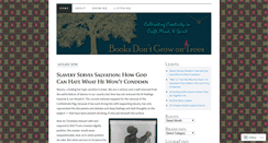 Desktop Screenshot of booksdontgrowontrees.wordpress.com