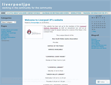 Tablet Screenshot of liverpooljps.wordpress.com