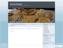 Tablet Screenshot of gourmetsem.wordpress.com