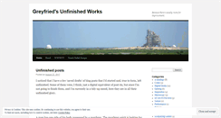 Desktop Screenshot of greyfried.wordpress.com