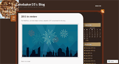 Desktop Screenshot of cakebaker35.wordpress.com