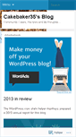 Mobile Screenshot of cakebaker35.wordpress.com