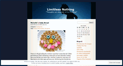 Desktop Screenshot of limitlessnothing.wordpress.com