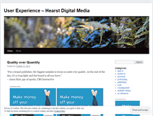 Tablet Screenshot of hearstdigital.wordpress.com