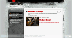 Desktop Screenshot of gtrtutsbyal.wordpress.com