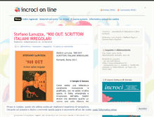 Tablet Screenshot of incrocionline.wordpress.com